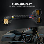1X Rear Lighting Y Harness for Harley Touring Models FLHX (2014–Present) FLTRX (2015–Present)