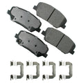 Front Disc Brake Pads Akebono ProACT for Hyundai Genesis Coupe & Kia Optima (2010–2016)