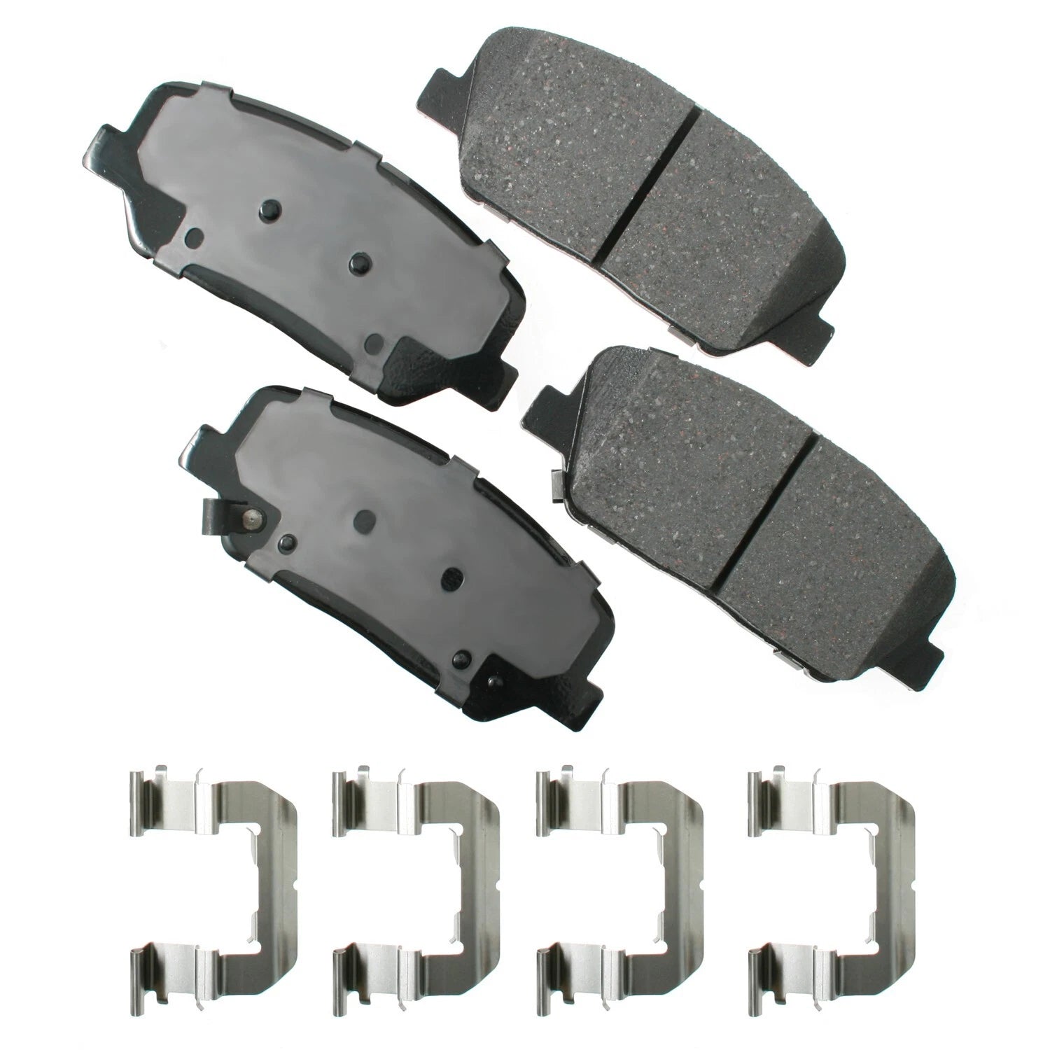 Front Disc Brake Pads Akebono ProACT for Hyundai Genesis Coupe & Kia Optima (2010–2016)