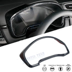 Carbon Fiber Black Dashboard Instrument Panel Cover for Honda CR-V (2017–2022)