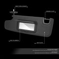 Driver Left Side Sun Visor Replacement for Jeep Wrangler (2012–2018)