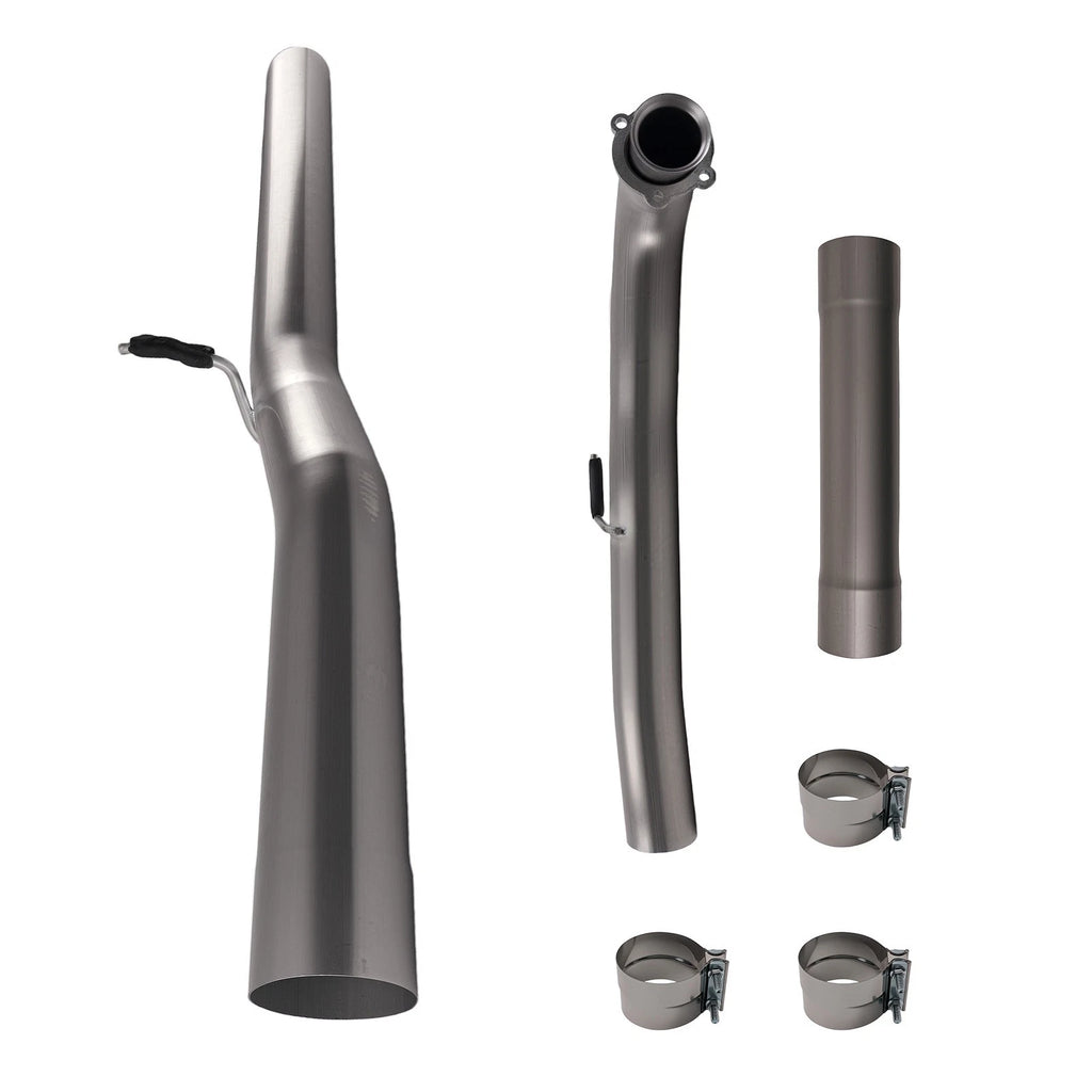Turbo Exhaust 4" Pipe for Silverado Sierra 2500 3500HD (2017–2024)