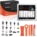 Wire Loom Routing Clips Mud Shield Retainer Kit for Pontiac (180Pcs)