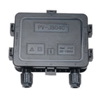 100W Solar Panel Junction Box Terminal Blocks Wire Connectors for Off-Grid Systems