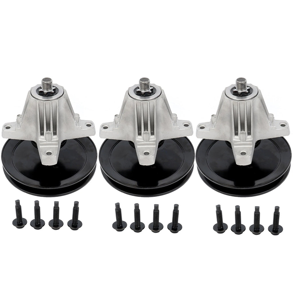 3X Spindle for Cub Cadet XT1-LT46, XT2-LX46 (2016–2023) 918-06977, 918-06977A