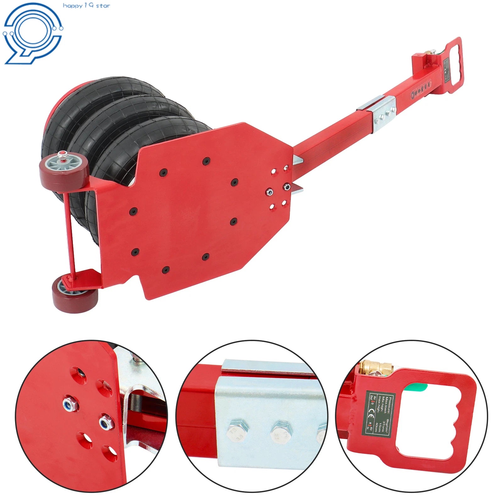 3 Ton Air Jack for Car SUV (17.7")