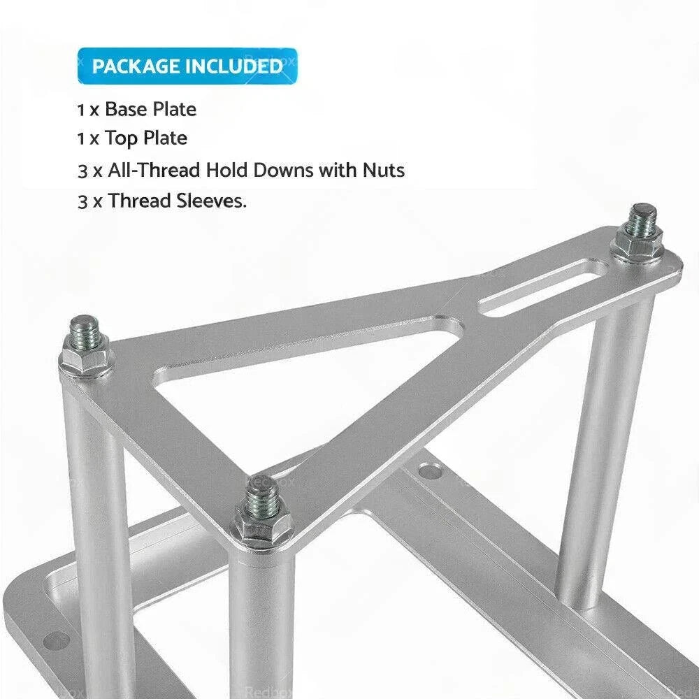 Universal Aluminum Billet Battery Tray Hold Down Mount 551181