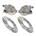 Front Brake Calipers & Disc Rotors for Yamaha Grizzly 700 YFM700 (2007–2020)