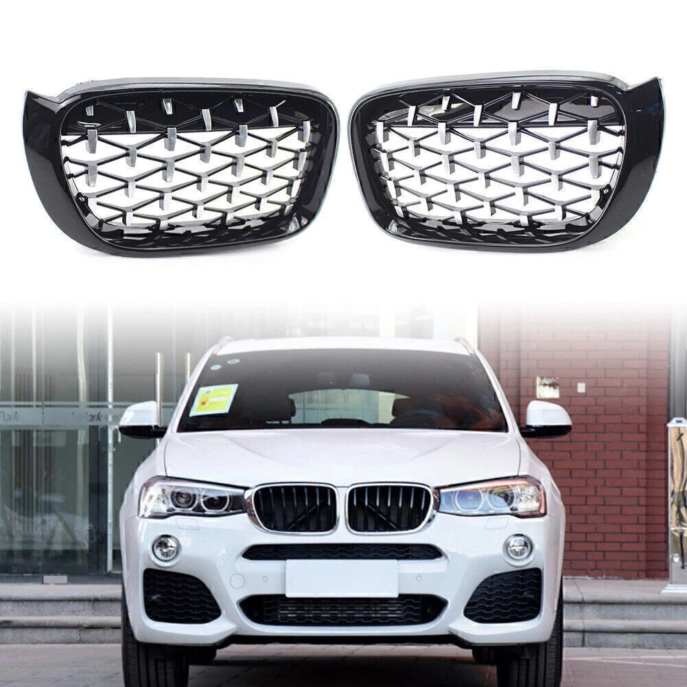 Front Kidney Grille for BMW X3 F25/X4 F26 (2014–2017)