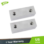 Set of 2 Reversible Soft Vise Jaws for 6" Vises (Aluminum)