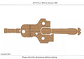 EVA Pad for Four Winns Horizon 260 (2010) - Cockpit Swim Platform Teak Floor