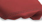 Console Lid Pull Over Cover for Chevrolet Cavalier (2000–2005) Red Black Stitch