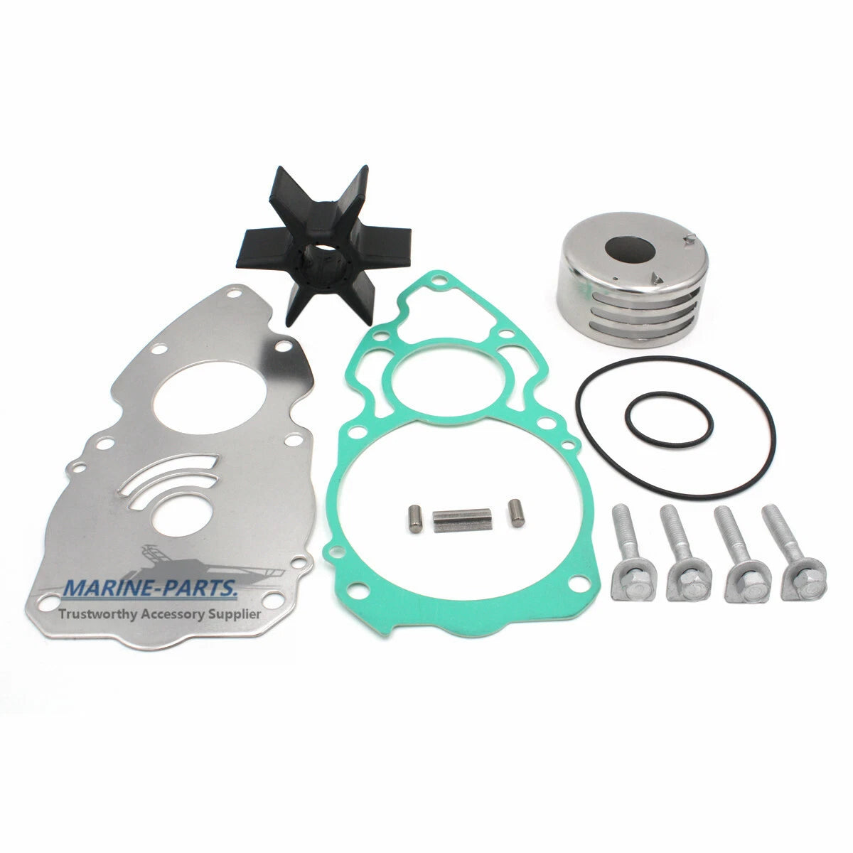 Water Pump Impeller Kit 6AW-W0078-00 for Yamaha 300/350HP V8 5.3L Outboard