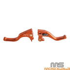 Finger Brake Clutch Levers for Harley Sportster XL1200NS XL1200CX XL1200V