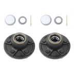 Set of 2 Trailer Hub Kits for 3500 lbs Trailers (5 on 4.5)