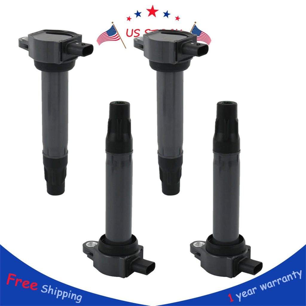 Set of 4 Ignition Coils for Dodge Caliber Avenger Jeep Compass (2007–2012)
