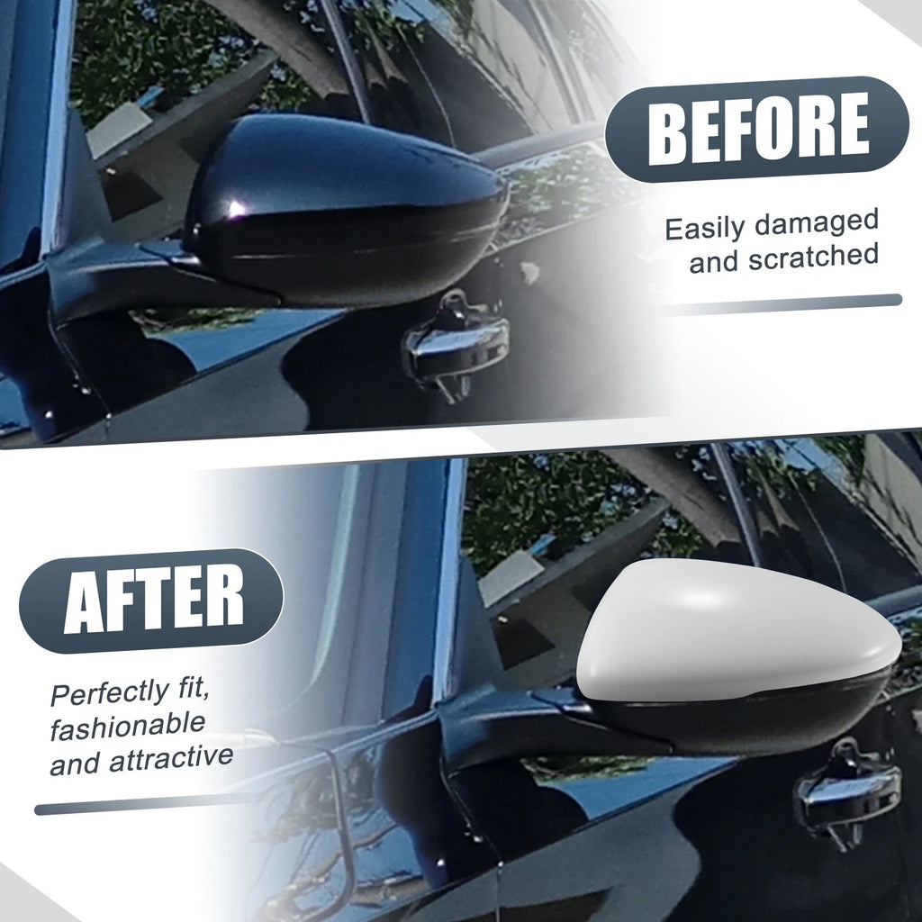 Left Side Mirror Cover Cap for Honda Accord (2018–2020) - White