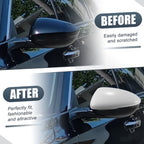 Left Side Mirror Cover Cap for Honda Accord (2018–2020) - White
