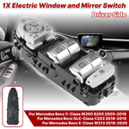 Front Master Power Window Switch for Mercedes Benz C300 GLC300 (2015–2021)