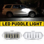 LED Side Mirror Puddle Light for Cadillac Escalade, Chevy Silverado, Sierra, Suburban, Tahoe (2003–2006)