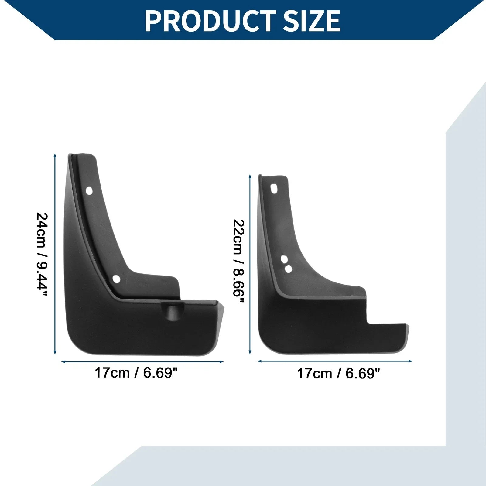 Mud Flaps Splash Guards Set for Hyundai Lafesta (2018-2020)