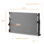 Cooling Radiator DPI-13792 for BMW 530E 750I M760I Xdrive (2016–2022)