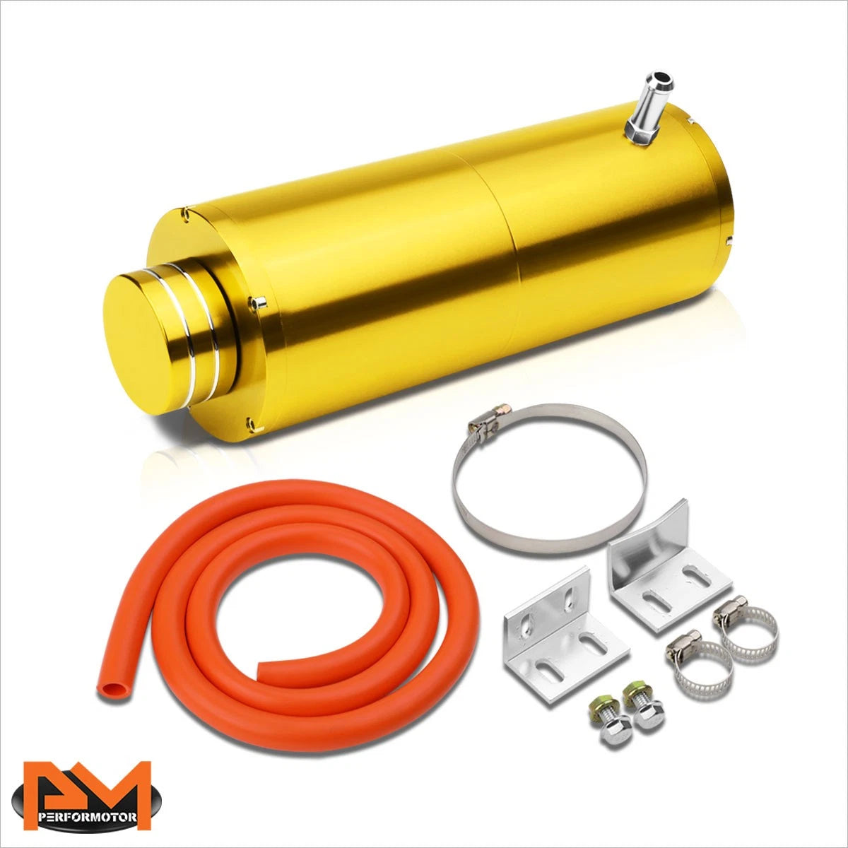 Anodized Aluminum Coolant Recovery Overflow Tank for Universal