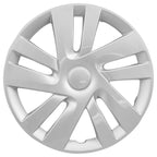 Wheel Cover Hubcaps 10 Spoke Spring Steel Clip Silver for BMW (2005–2015)