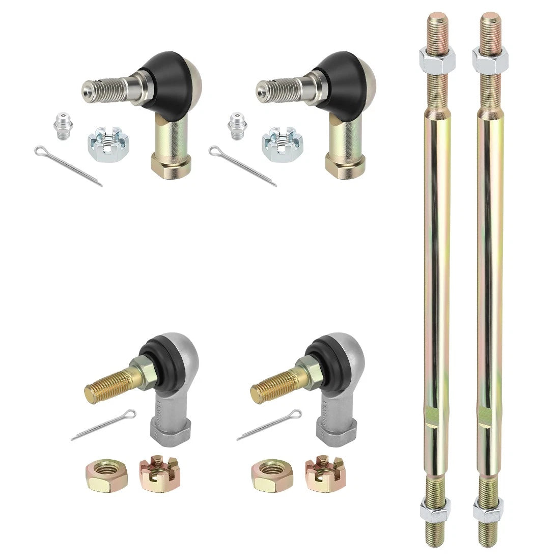 2X Tie Rod End Kit for Polaris Trail Boss 300 2x4 (1995), Trail Boss 250 (1995–1999)