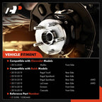 Front or Rear Wheel Hub & Bearing Assembly for Chevrolet Malibu