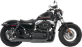 Bassani Mega Power Exhaust for Harley Davidson XL (2004–2013) - Black Short