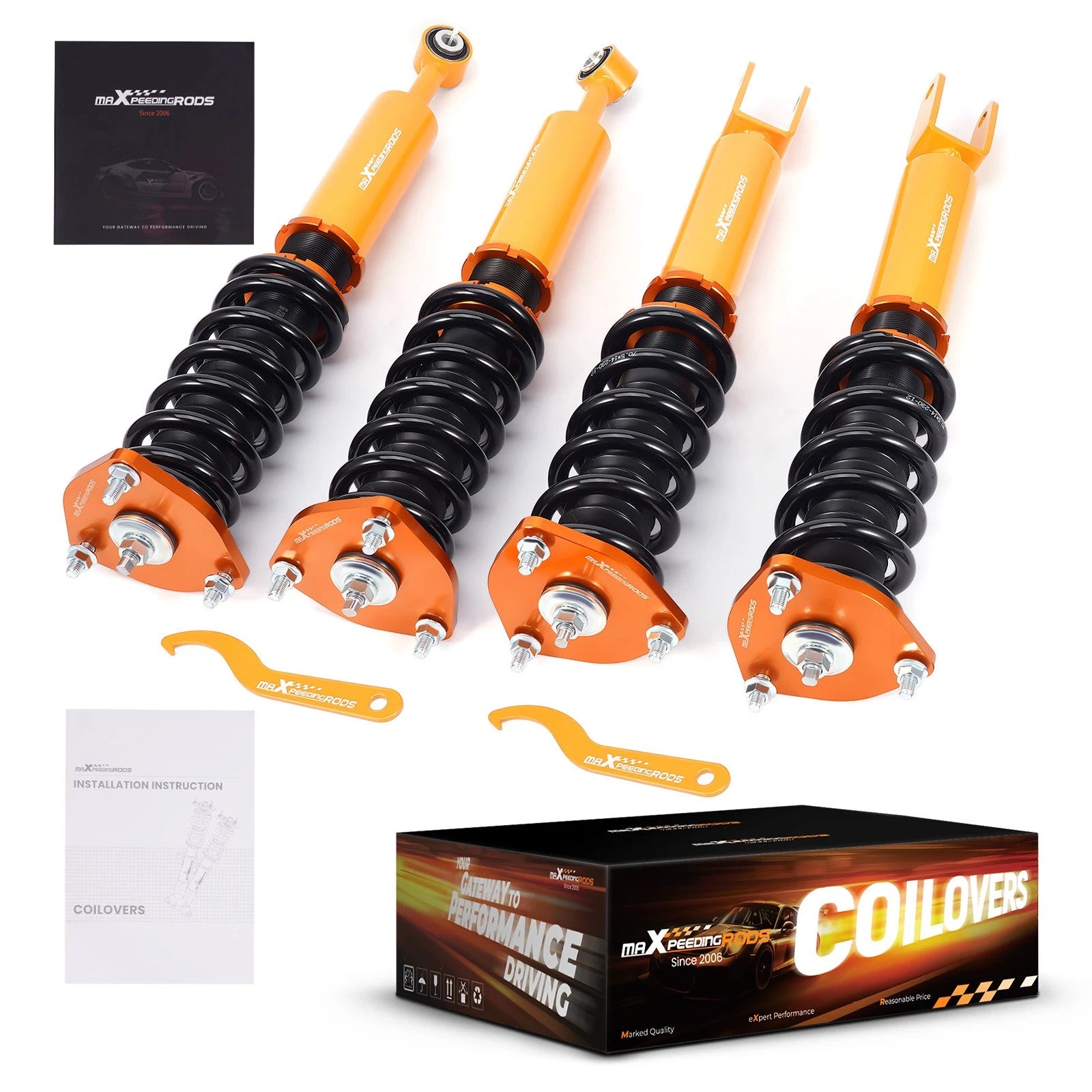 Coilovers Suspension Kit for Lexus LS460 (2007–2016) RWD Struts Shock Absorber