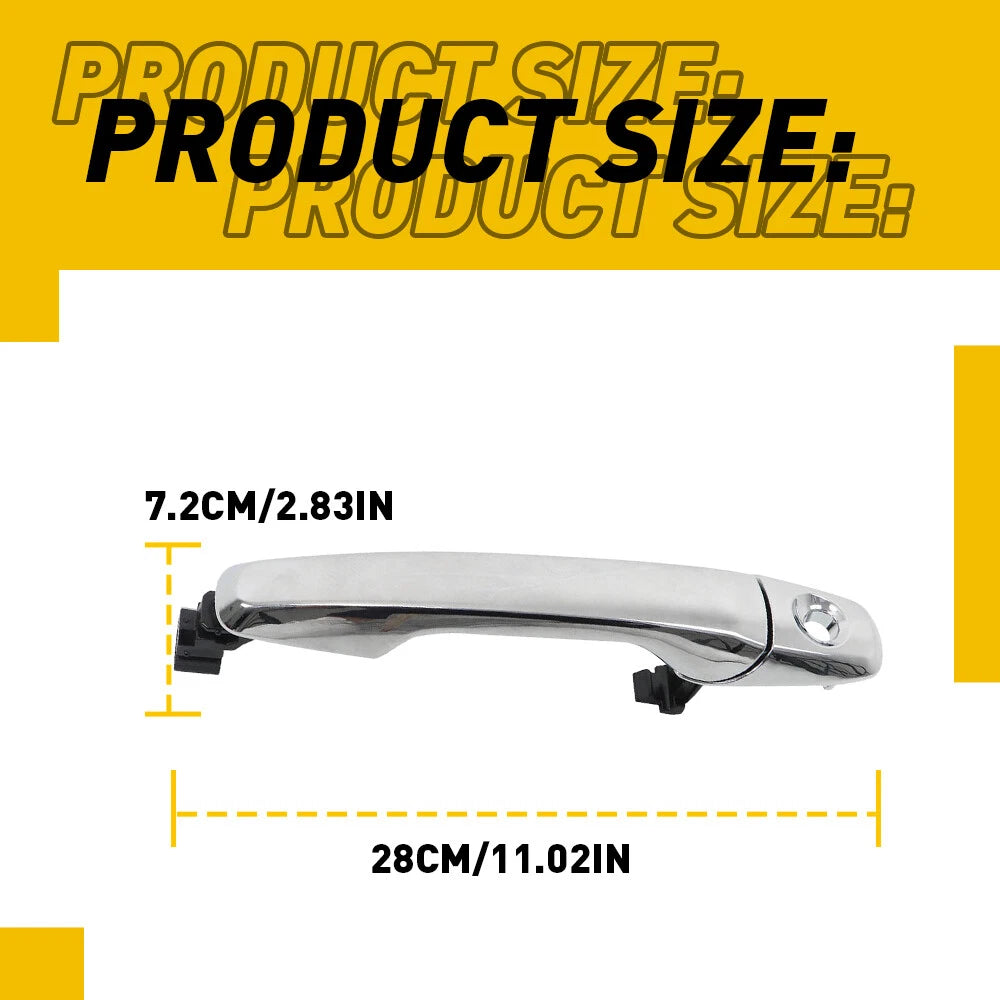 Chrome Exterior Door Handle for Ford Explorer Edge (2011-2017)
