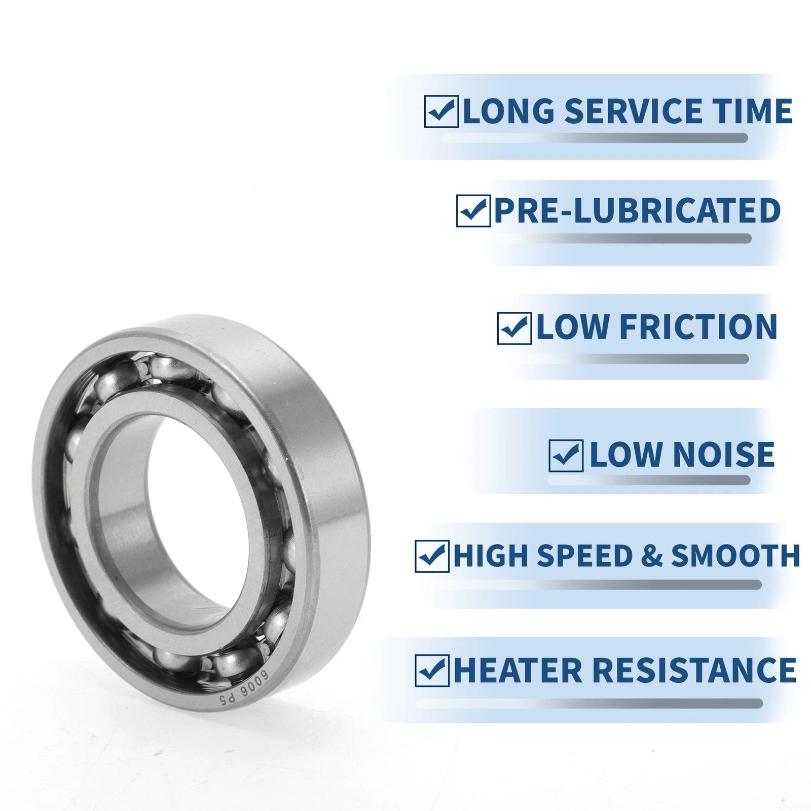 Deep Groove Ball Bearing 30x55x13mm for Scooter Skateboard (1 Pc)