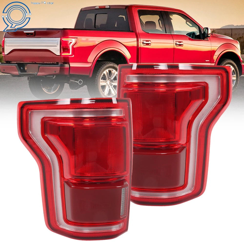 Set of 2 LED Tail Lights for Ford F-150 (2015–2017)