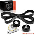 3X Serpentine Belt Drive Component Kit for Ford Escape (2002–2004)