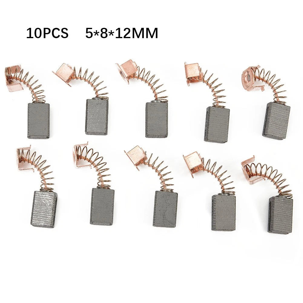 Set of 2 Carbon Brushes for Groove Slot Motor (5mm x 8mm x 12mm)