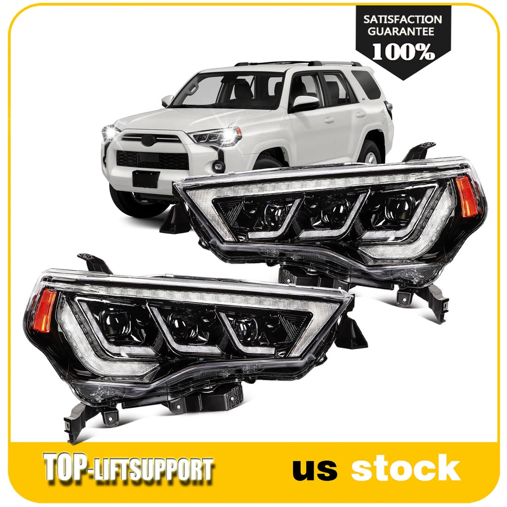 LED Headlight Assembly Pair for Toyota 4Runner (2014–2023)