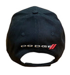 Licensed Hellcat Cap Hat Black New Chrome Liquid Metal Logo for Dodge (2015–2023)