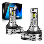2X H11 LED Headlight Bulbs Kit 90W 20000LM 6500K for
