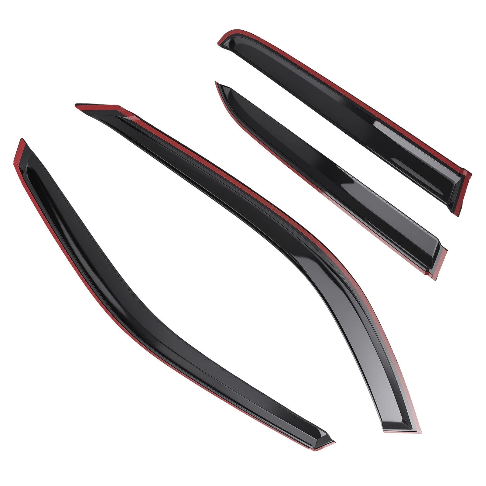 Set of 4 Rain Guards for Toyota 4Runner (2003–2009) Window Visors