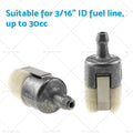5x Fuel Filter for Homelite, Echo, Husqvarna, Stihl, Poulan Chainsaws