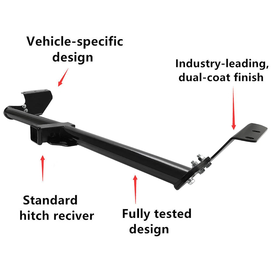 Class 3 Trailer Towing Hitch 2" Receiver for Honda Odyssey (1999–2017) #13068