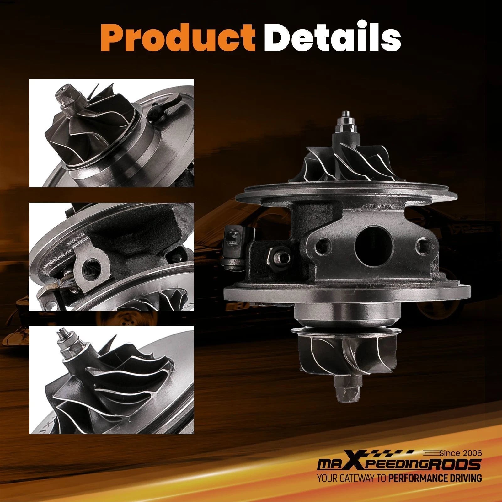Turbocharger Cartridge CHRA for Seat Toledo III / Leon / Altea (2004–2013)