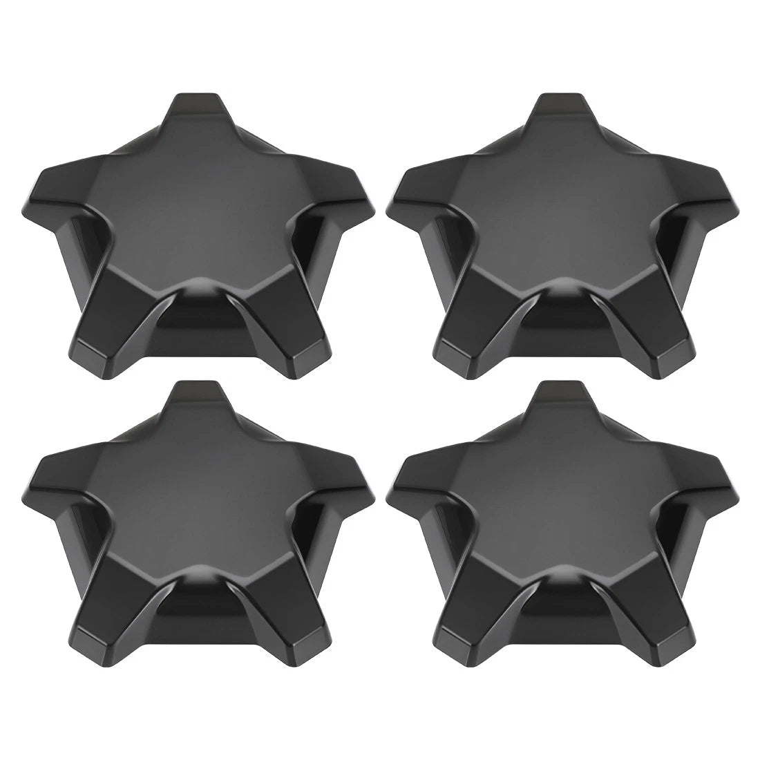 Set of 4 Wheel Rim Caps for Polaris RZR Turbo R Sport (2018–2023)