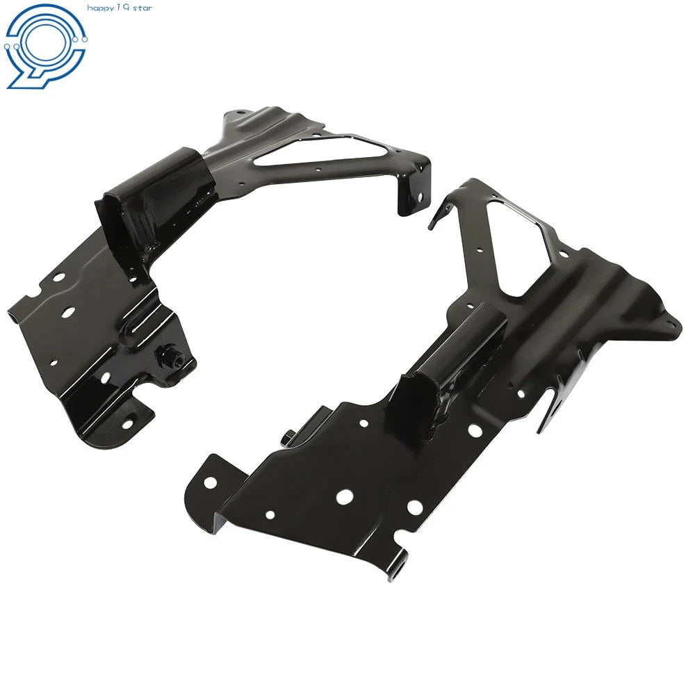 Set of 2 Front Bumper Inner Side Brackets for Chevrolet Silverado 1500 (2016-2018)