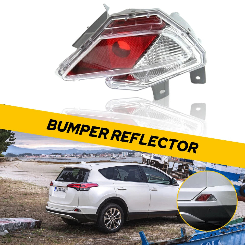 Rear Right Passenger Bumper Reflector Light for Toyota RAV4 (2016–2018)
