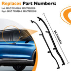 Set of 2 Door Weatherstrip Seals for Ford Explorer (2011-2019)