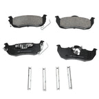 8x Ceramic Brake Pads for Jeep Grand Cherokee (2005–2010)