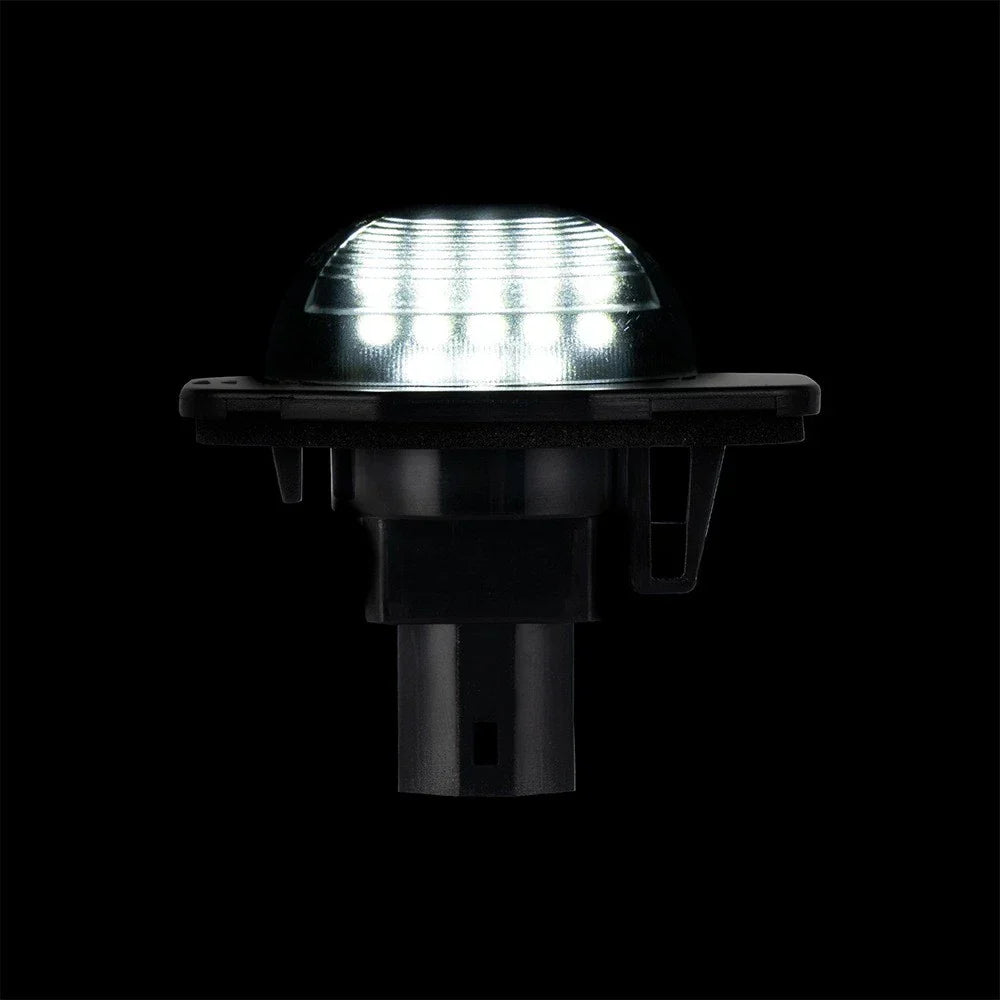 2x 6000K 18-SMD LED White License Plate Light for Toyota Corolla (2009–2013)